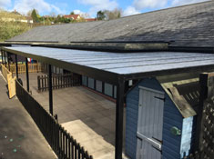 New Canopy for Goodrich CofE Primary School 