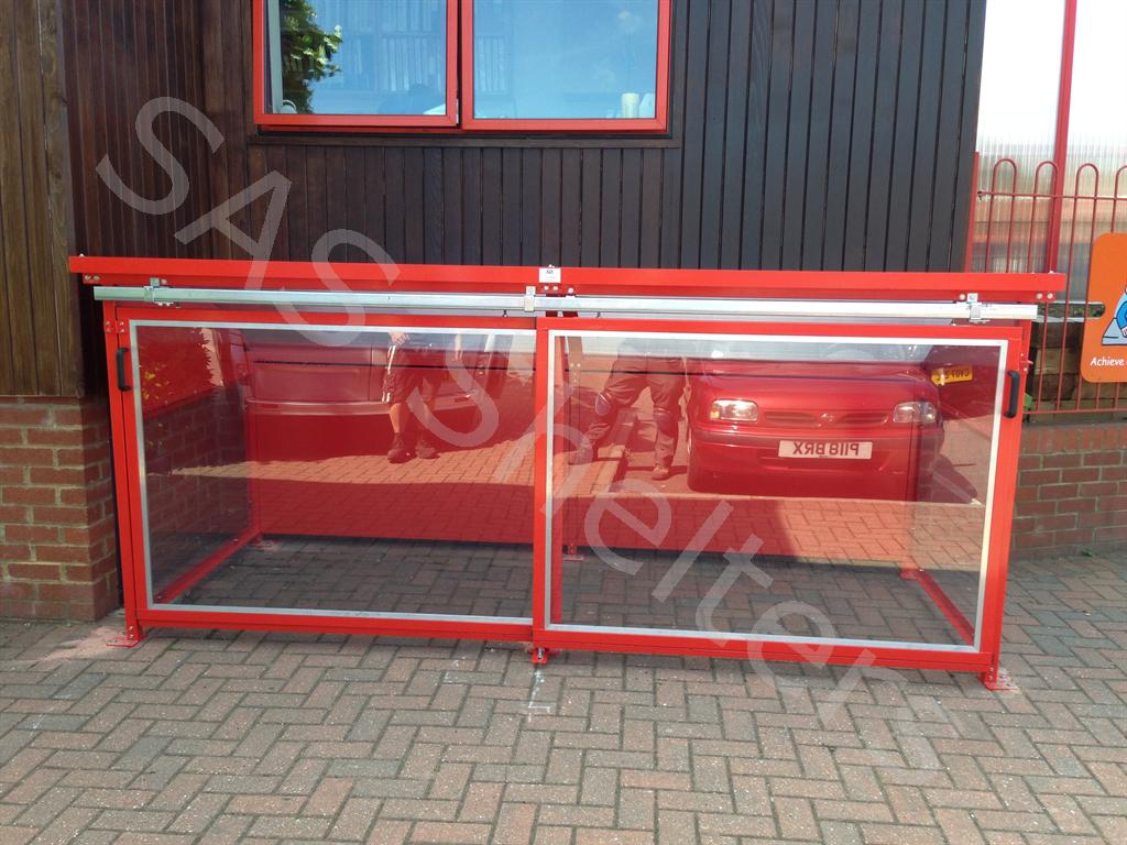 Darby Buggy Shelters - Sliding Doors | SAS Shelters