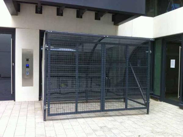Brighton Buggy Shelters - Hinged or Sliding Gates | SAS Shelters