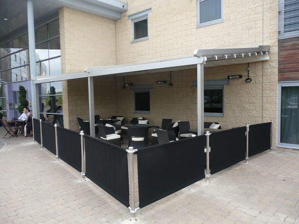 Electric Awning | SAS Shelters