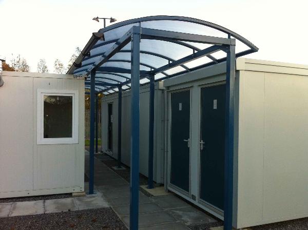 SAS Durham Canopy/Walkway | SAS Shelters