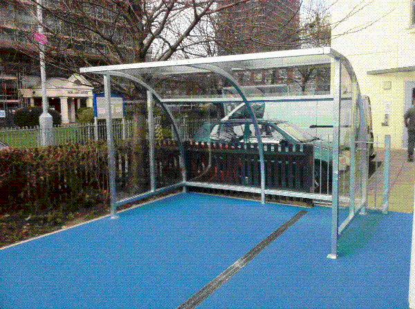 SAS Brighton Cycle Shelter | SAS Shelters