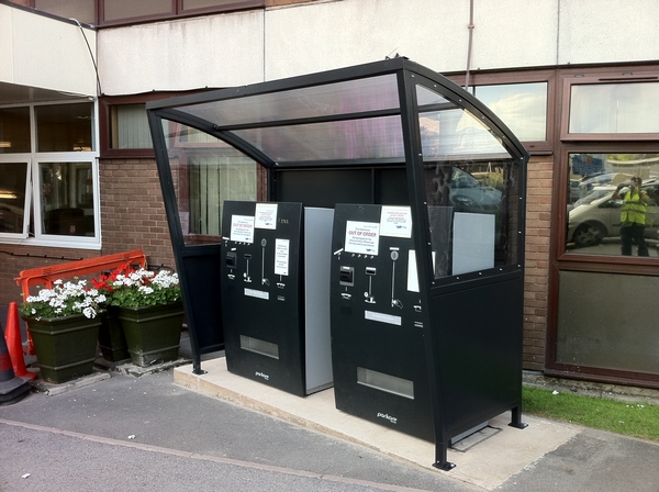 SAS Combi ticket shelter | SAS Shelters