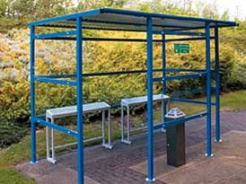 Traditional Smoking Shelter | SAS Shelters