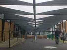 Double Cantilever Canopy | SAS Shelters