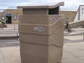 Imperial litter Bins | SAS Shelters