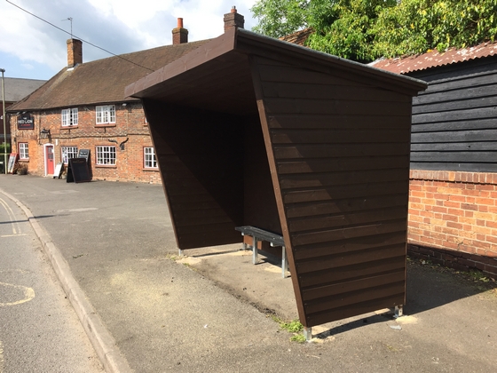 Chinor Bus Shelter | SAS Shelters