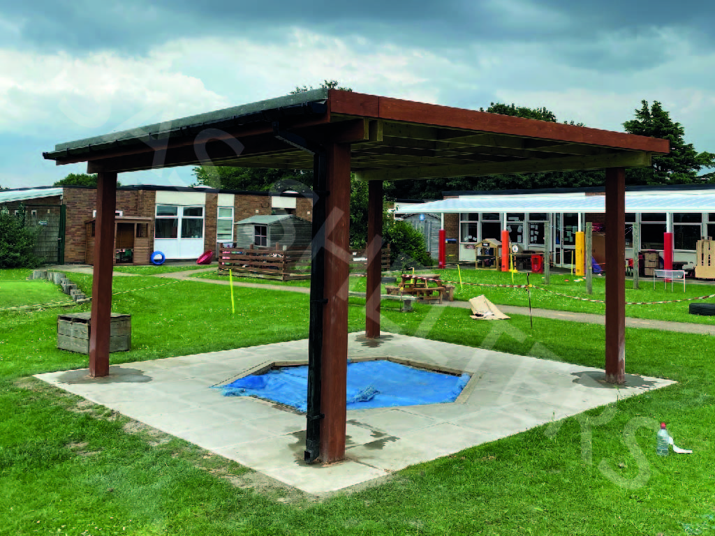 Bespoke Stand Alone Canopy | SAS Shelters