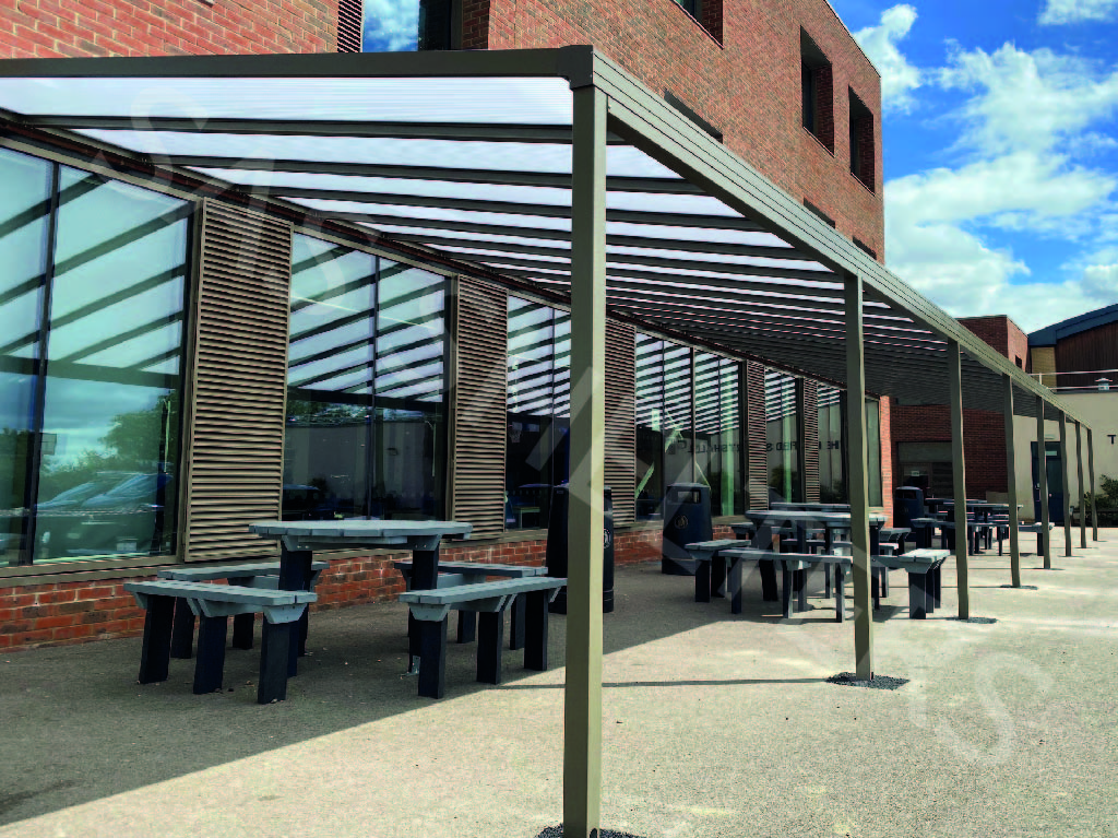 Wycombe Heavy Duty Lean To Canopy 3 | SAS Shelters