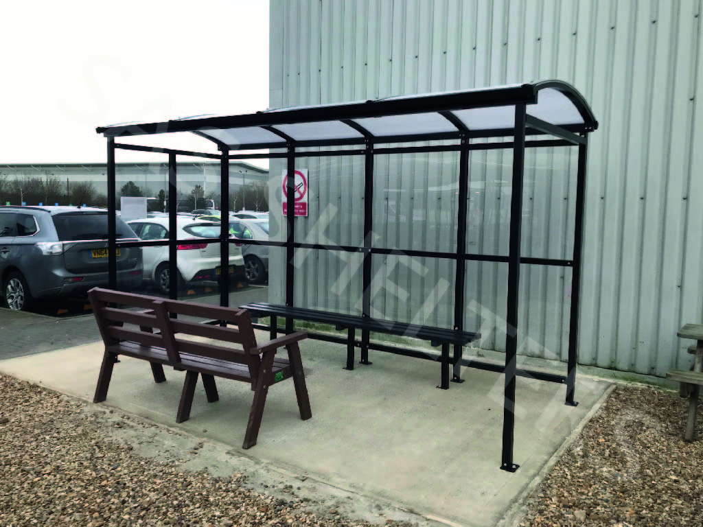 SAS Urban Wolverhampton Smoking Shelter | SAS Shelters